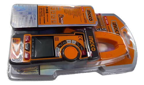 Pinza Amperimétrica Digital Ingco Dcm62001 400a