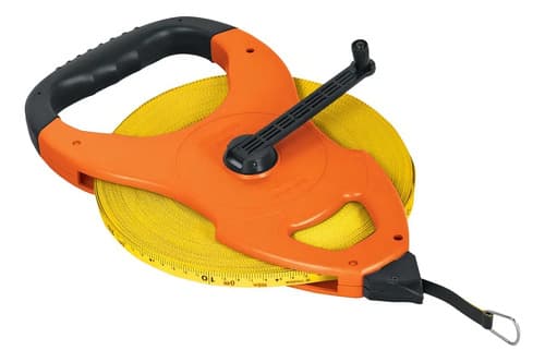 Cinta Metrica Truper 100 Metros Fibra De Vidrio Tfc-100me