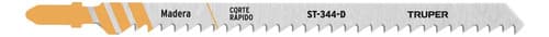Seguetas P/madera Zanco T Corte Recto 5 Pz Truper St-344-d