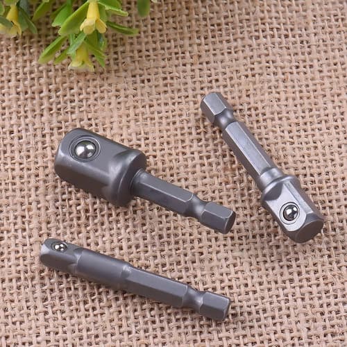 Adaptador Para Taladro Quality Home Hexagonal 1/4 5cm Modelo Pito