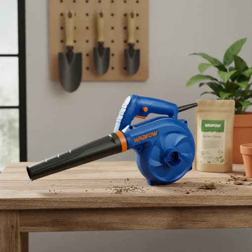Sopladora Electrica 400w 14000 Rpm Wab15401 Wadfow Mara Azul