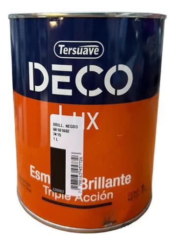 Esmalte Tersuave 1 Lt Deco Lux 3 En 1 Convertidor Brillante Color Verde Inglés