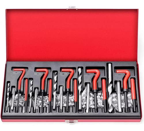 Insertos De Rosca - Juego 131 Pcs. - M5-6-8-10-12