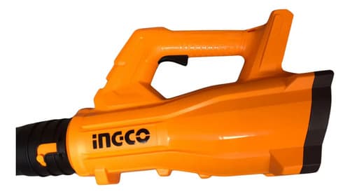 Sopladora Inalambrica 15000rpm Ingco Bateria Y Cargador Color Amarillo