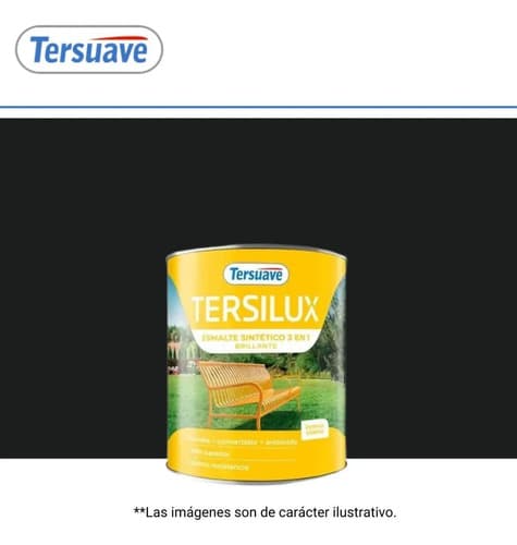 Tersuave Multipropósito Convertidor Brillante Esmalte 4 L 1 Unidad Negro