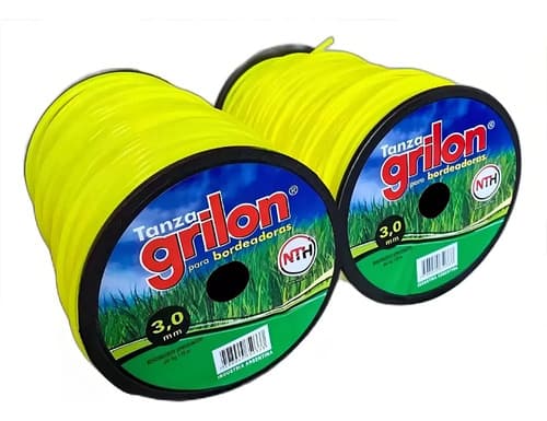 Tanza Grilon 3mm Redonda Desmalezadora O Motoguadaña X 1kg Color Amarillo