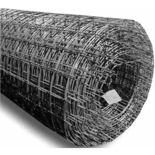 Malla Electrosoldada Galvanizada-rollo 1,8x20m(36mts2)tejido Gris