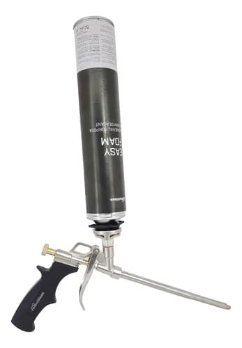 Pistola Aplicadora De Espuma Rothoblaas Flyfoam Ergonómica Para Poliuretano Negra