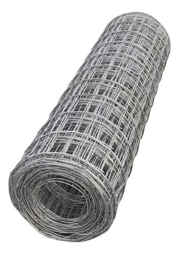 Alambrado Acero Galvanizado Rollo 1m X 30m Largo Plateado