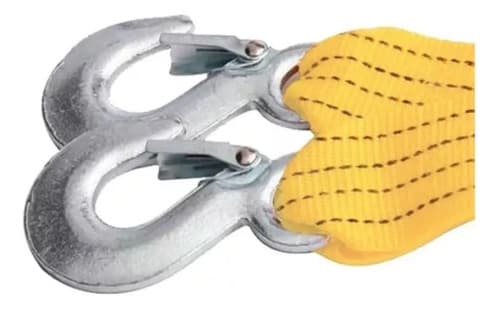 Linga Soga Plana Remolque Con Ganchos Capacidad Resistencia