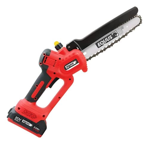 Mini Motosierra 8  Equus Inalambrica 20v Brushless Maletin Rojo