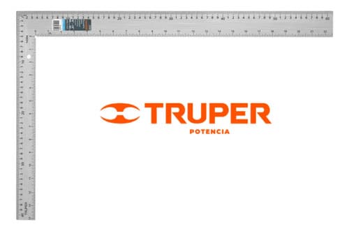 Escuadra De Acero Profesional 16¨ X 24¨ Truper - Fc Gris