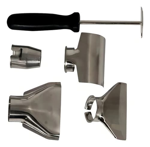 Pistola De Calor 1600w Lusqtoff Pcl1600-7 + Accesorios Color Naranja