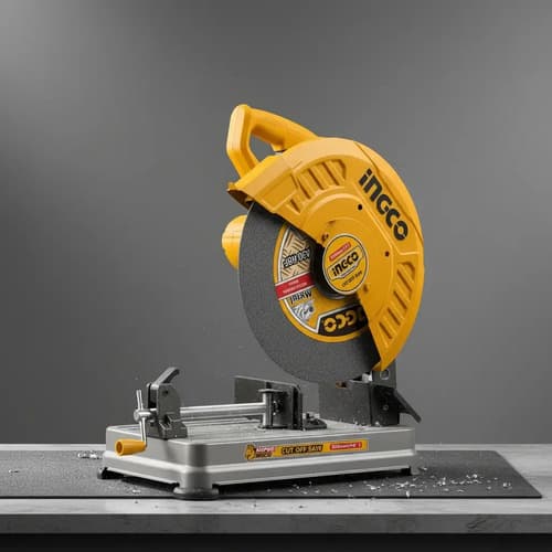 Tronzadora Industrial 14 2200 Watts 355mm Ingco Cos223558 Amarillo