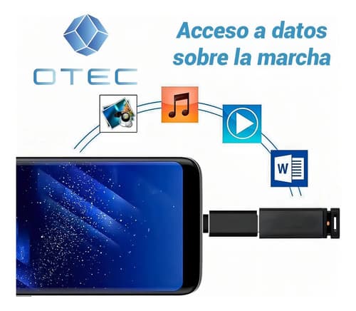 Adaptador Otg Usb 3.0 Hembra A Tipo C Macho Ad17