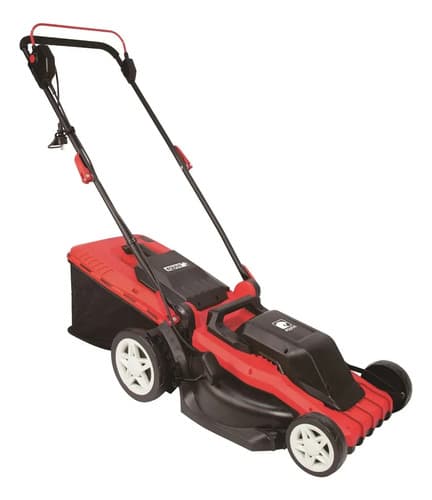 Cortadora De Césped Electrica 1600w Equus Rojo Rojo