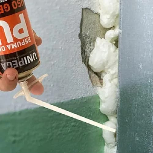 Espuma Expansiva Poliuretano Unipega 500ml Secado Rápido Aislamiento