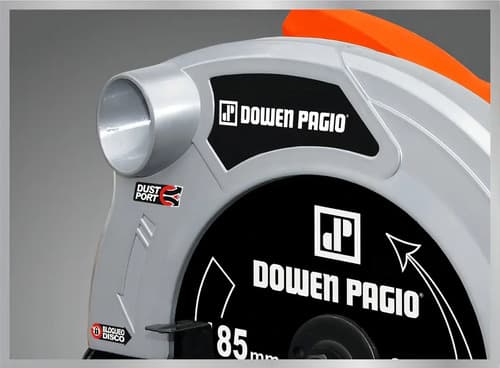Sierra Circular 1500 W Guia Laser - Dowen Pagio Color Naranja Frecuencia 50-60hz 50 Hz