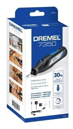 Minitorno Dremel 7350 Con 5 Accesorios
