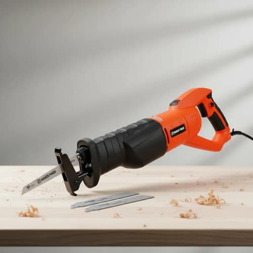 Sierra Sable Electrica Carne Herramientas 950w Dowen + Hojas