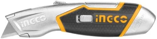 Ff Trincheta Industrial Ingco Sk5 C/6 Hojas Retractil Huk618