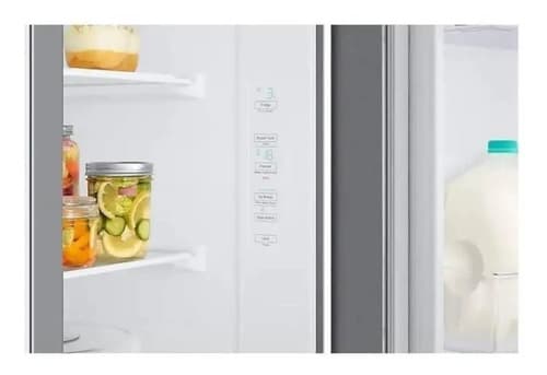 Heladera Side By Side Spacemax 716l Rs27t5200s9 Color Refined Inox