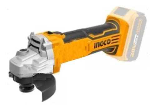 Amoladora Angular Inalámbrica Ingco Industrial Cagli1151 Color Naranja