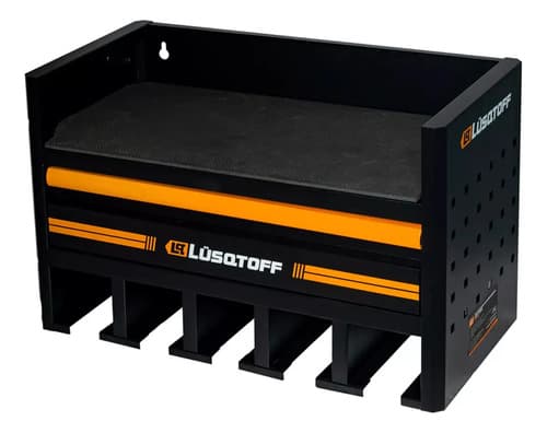 Caja Organizador Herramientas De Pared Negro Lüsqtoff Negro