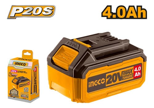 Kit Amoladora Ingco 20v + Taladro 20v. 2 Bat 4.0ah. Hnt