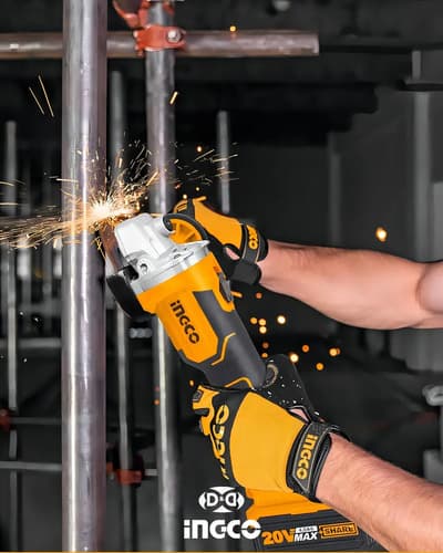 Ingco Industrial Cagli21154 Amoladora Brushless 4 1/2 Color Naranja Claro