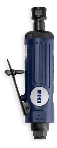 Amoladora Recta Neumatica Bremen 1/4 Profes Matriceria Torno Color Plateado