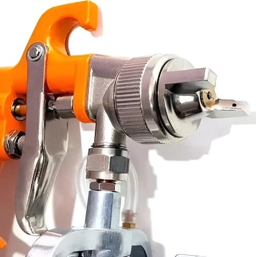 Pistola De Pintar Alta Presion Tacho Metalico 1lt Lusqtoff