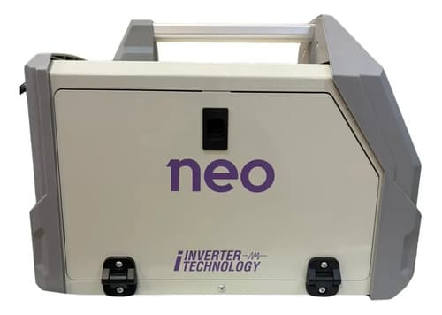 Soldadora Neo Mig Mma Tig 200a Con Careta Fotosensible Neo Gris