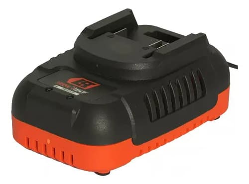 Cargador Bateria Lusqtoff 54w 4 Ah Iron Volt Starter Kit 18v
