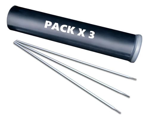 Electrodo Para Soldar Aluminio 2,50mm Soldadura Gris