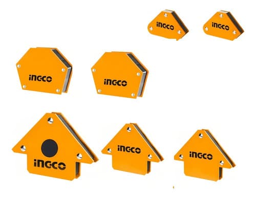 Set X7 Escuadra Magneticas Ingco Amwh7002