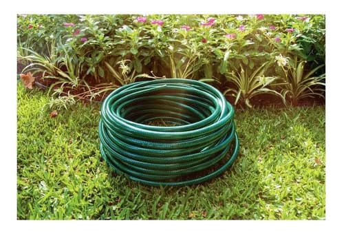 Manguera De Jardín Flexible Tramontina De 3 Capas, 30 M, Color Verde