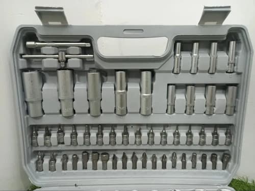 Juego De Dados Tubos Puntas 112 Piezas 1/2 - 1/4 - Oferta!!!