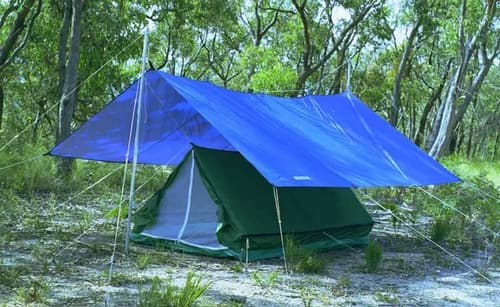 Lona Toldo Impermeable 5x4 Gi Uv Reforzada Pe Exteriores