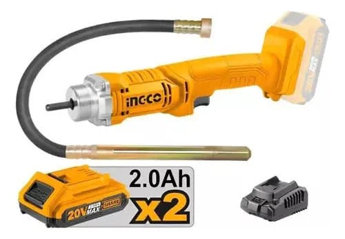 Sonda Vibradora De Hormigon Inalambrica 2 Bat Cargador Ingco