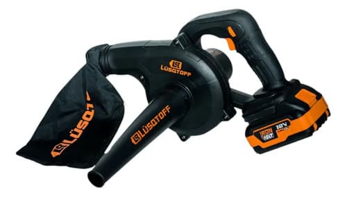 Sopladora Inalambrica Lusqtoff 2 Baterias Black Series Color Negro