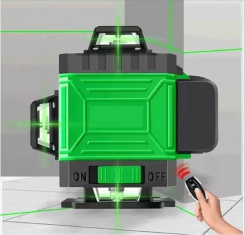 Kit Nivel Laser Con Valija 2 Baterias Autonivelante