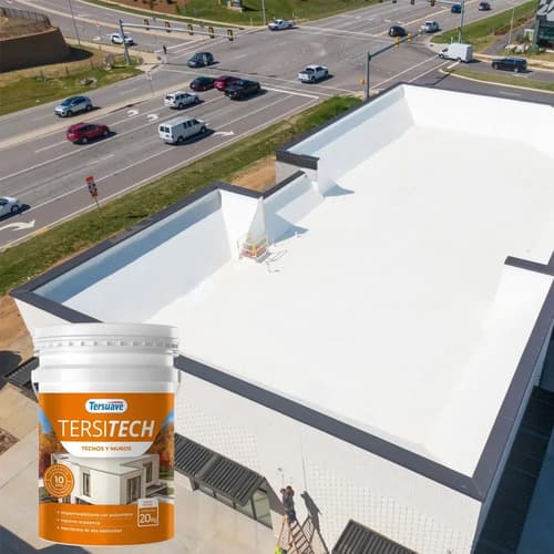 Tersuave Tersitech Impermeabilizante Sin Fibra Blanco 20 Kg Satinado