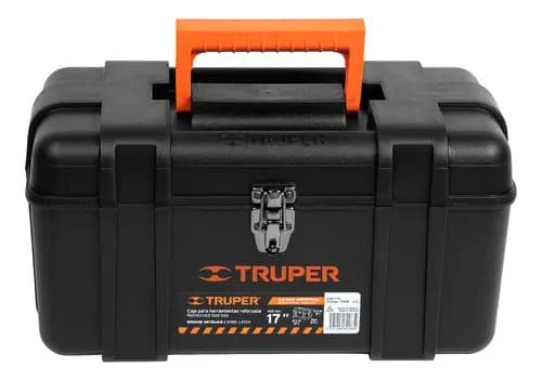 Caja De Herramientas Truper Chp-17x De Plástico 24.13cm X 43.1cm X 22.8cm Negra Negro