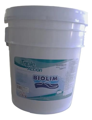 Cloro Pastillas Biolim Antibacterial Para Albercas 20kg