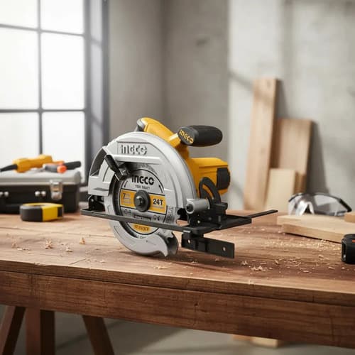 Sierra Circular Ingco 1600w Naranja Claro 50/60hz