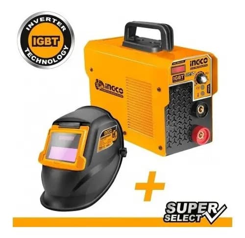 Soldadora Inverter 160amp + Careta - Smf Color Anaranjado Y Negro
