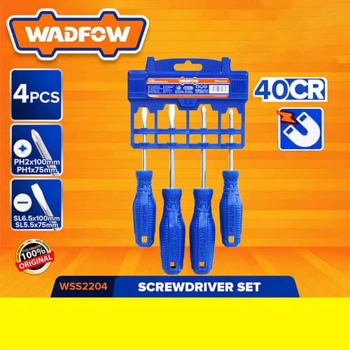 Set 4 Destornilladores Wadfow