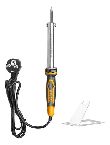 Soldador Lápiz Para Estaño Ingco Si00108 100w Color Negro