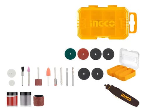 Set 81pcs Accesorios Para Mini Torno Akmg8081 Ingco Frecuencia 50hz/60hz Potencia 0 W